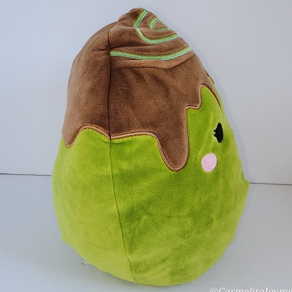 MALTA 🟢 FTM Matcha Cinnamon Roll Original Squishmallow by Kelly Toy ☆ NWT ☆ - Picture 6 of 8
